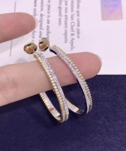 Boucheron 18k Two Colour Gold Quatre Earrings JCO00969