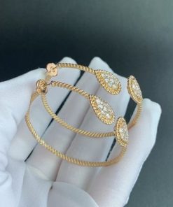 Boucheron Serpent Boh??me Hoop Earrings S Motifs JCO01459