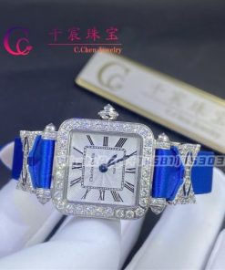Charles Oudin Pansy Retro 20MM Watch with Elements Roman Style