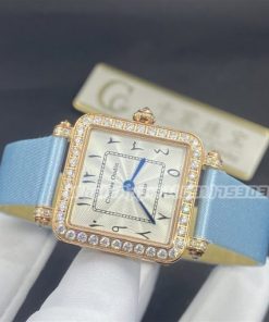 Charles Oudin Pansy Retro 24mm Rose Watch Arabic Style