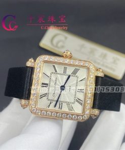 Charles Oudin Pansy Retro Black Straps Rose Watch Roman Style ?C 24mm