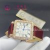 Charles Oudin Pansy Retro Maroon Straps Rose Watch Roman Style ?C 24mm