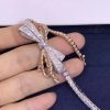 Chaumet Insolence Bracelet White Gold Rose Gold Diamonds 082960