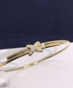 Chaumet Jeux De Liens Bracelet Yellow Gold Diamonds