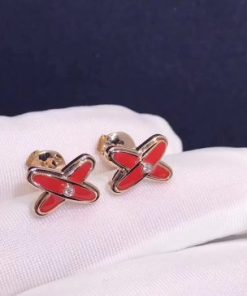 Chaumet Jeux De Liens Earring Carnelian 085125
