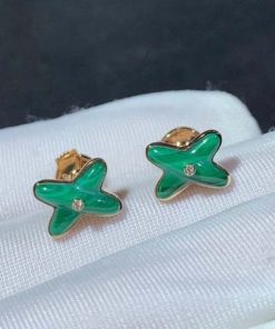 Chaumet Jeux De Liens Earring Malachite 083975