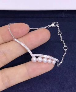 Chaumet Jos??phine Aigrette Pav?? Diamond Bracelet Set With Akoya Cultured Pearls 083295