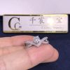 Chaumet Jos??phine Amour D??aigrette Solitaire Platinum and Diamonds J3VQ00