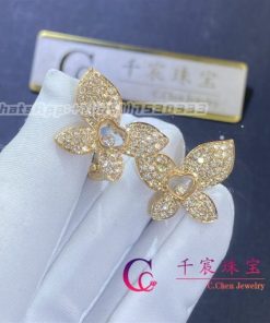Chopard Happy Butterfly X Mariah Carey Earrings Rose Gold, Diamonds 848536-5001