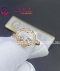 Chopard Happy Diamonds Icons Ring Rose Gold Diamonds @82A611-5200