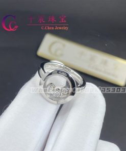 Chopard Happy Diamonds Icons Ring White Gold Diamonds @82A018-1000