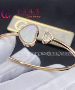 Chopard Happy Hearts Bangle Rose Gold Mother-of-pearl 83A054-0001