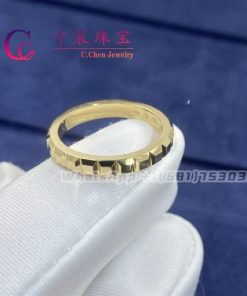 Boucheron Clou De Paris Yellow Gold Wedding Band JAL00008