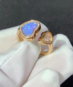 Chopard Happy Hearts set with Opal and diamond CHP03980