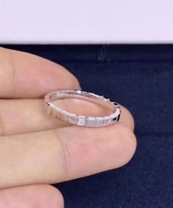 Chopard Ice Cube Ring Ethical White Gold, Diamond @827702-1229