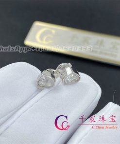 Chopard My Happy Hearts Earring White Gold Diamond 83A086-1092