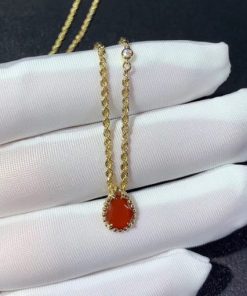 Boucheron Serpent Boh??me Pendant XS Motif Carnelian JPN00628