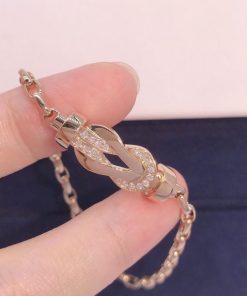 Fred Chance Infinie Bracelet 18k Pink Gold and Diamonds Medium Model  0B0108-6B0431