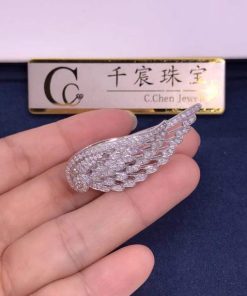 Garrard Wings Embrace Diamond Ring In 18ct White Gold 2016575