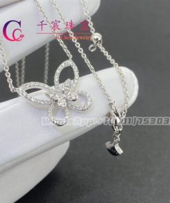 Graff Butterfly Silhouette Diamond Pendant RGP393