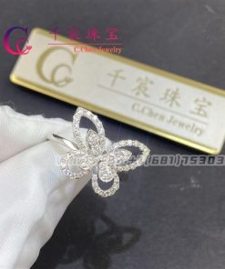Graff Butterfly Silhouette Diamond Ring RGR370