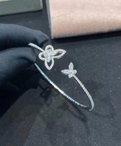 Graff Butterfly Silhouette Pav?? Diamond Bangle RGB501