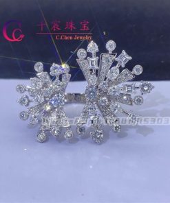 Graff New Dawn Multi-Shape Double Diamond Ring RGR745