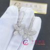 Graff Pav?? Butterfly Mini Diamond Drop Earrings RGE1167