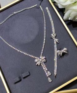 Graff Tilda??s Bow Double Strand Pear Shape Diamond Necklace RGN460