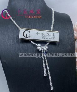 Graff Tilda??s Bow Double Strand Round Diamond Necklace RGN461