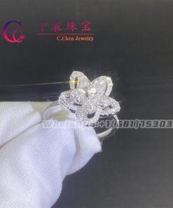 Graff Wild Flower Diamond Ring Small Model RGR846
