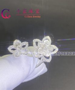 Graff Wild Flower Double Diamond Ring GR842
