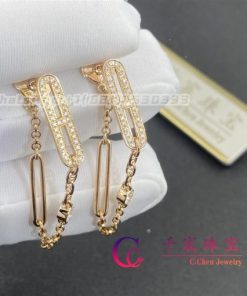 HERMES Chaine D??ancre Chaos Earrings H222516B