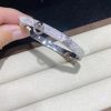 Herm??s Collier de Chien white gold Bracelet set diamonds H110020B