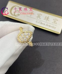 Boucheron Serpent Boh?me Ring S Motif Ring Set with Pav?? Diamonds JRG02144