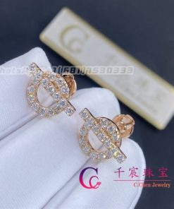 Hermes Paris Finesse Earrings H219512B00