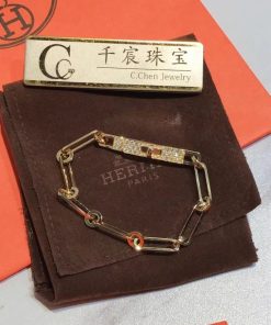 Hermes Paris Kelly Chaine Bracelet Small Model H218471B 00LG
