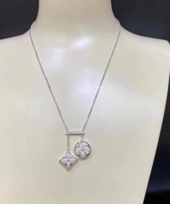 Louis Vuitton Colour Blossom Neglige Necklace Diamonds Q94310