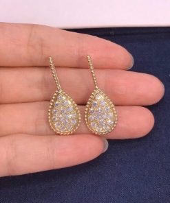 Boucheron Serpent Boh??me Sleepers earring L Motif Yellow Gold