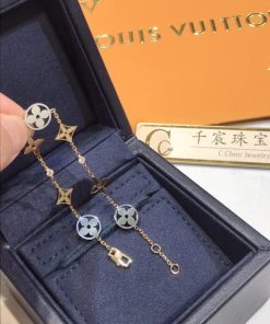 Louis Vuitton Idylle Blossom bracelet 3 golds and diamonds Q95286