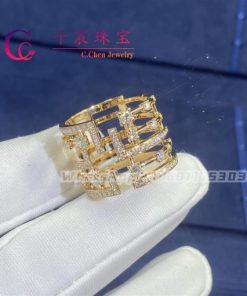 Marli Avenues Statement Ring In Rose Gold AVEN-R5