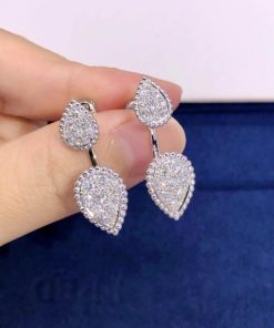 Boucheron Serpent Boh??me Stud Earring S and XS Motifs White Gold JCO01426