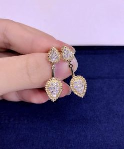 Boucheron Serpent Boh??me Stud Earring S and Xs Motifs Yellow Gold JCO01425