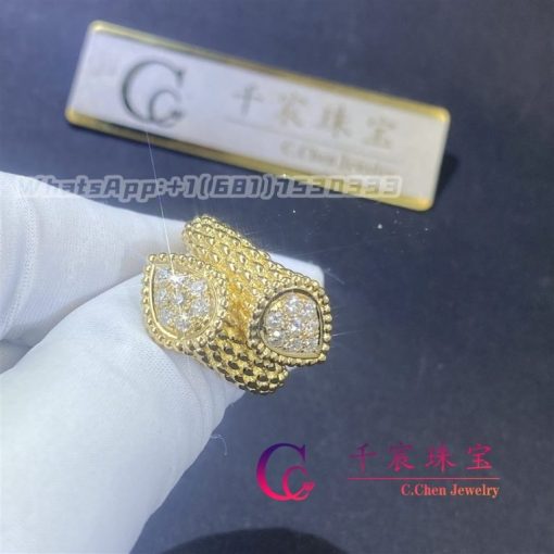 Boucheron Serpent Boh??me Toi Et Moi Ring S Motif JRG04BAB1