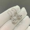 Marli Cleo Rev Mini Full Diamond Drop Earrings In White Gold CLEO-E49