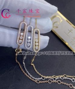 Messika Baby Move Pav?? Pink Gold For Her Diamond Bracelet 04325-PG