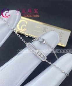 Messika Baby Move Pav?? White Gold For Her Diamond Bracelet 04325-WG