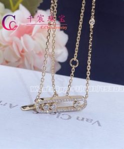 Messika Baby Move Pav?? Yellow Gold Diamond Necklace 04322-YG