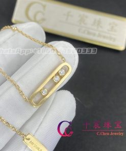 Messika Baby Move Yellow Gold For Her Diamond Necklace 04323-YG