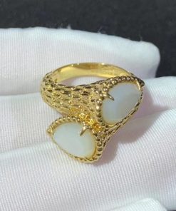 Boucheron Serpent Boh??me Two-stone Ring S Motifs JRG02798